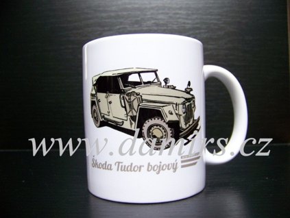 Hrnek s motivem Škoda Tudor Bojový