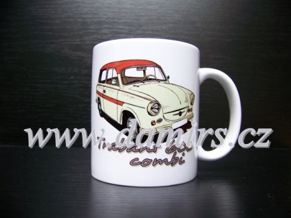 hrnek s motivem Trabant 600 combi