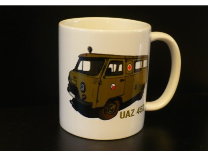 Hrnek s motivem UAZ 452 sanita