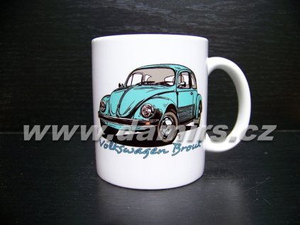 hrnek s motivem Volkswagen Brouk