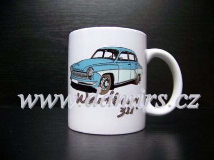 hrnek s motivem Wartburg 311