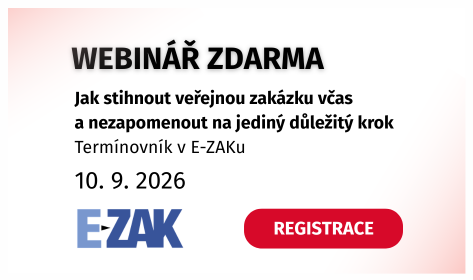 Jak stihnout veřejnou zakázku včas a nezapomenout na jediný důležitý krok | Termínovník v E-ZAKu