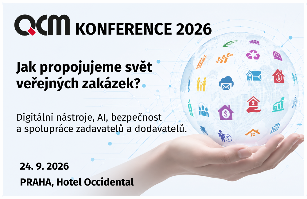 QCM konference 2026 - Jak propojujeme svět veřejných zakázek