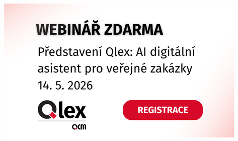 Webinář ZDARMA Představení AI asistenta pro veřejné zakázky Qlex