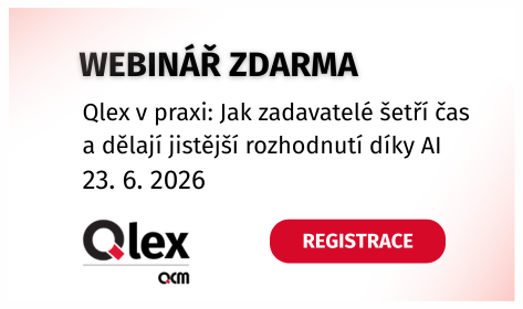 Webinář ZDARMA Qlex v praxi: Jak zadavatelé šetří čas a dělají jistější rozhodnutí díky AI