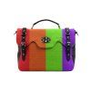 Jamie Buckle Satchel (Barva duhová)