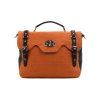 Jamie Buckle Satchel (Barva oranžová)