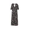 womens patterned long dress blackfloral hm black dresses 3 upravit