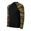 Camouflage LS - Triko unisex
