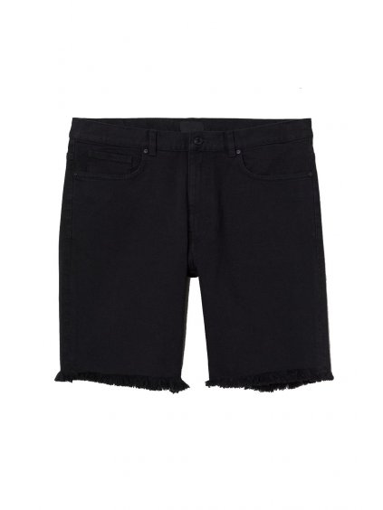 mens slim denim shorts black hm black shorts upravit
