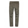 mens biker jeans dark khaki green hm green jeans