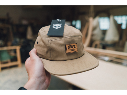 5 panel Label | wood