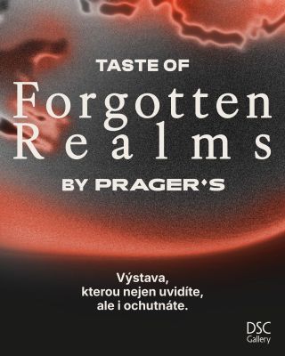 Jak chutná umění? To je otázka, kterou si společně položíme 6. srpna v @dsc_gallery Výstavu Forgotten Realms tentokrát...