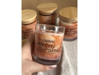 Sójová svíčka – Mléčný karamel