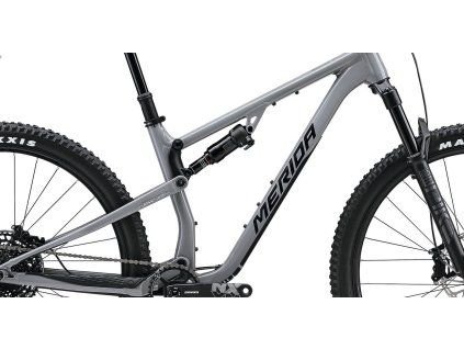Rám ONE-TWENTY 700 Cool Grey(Black/Silver) (Velikost LONG)