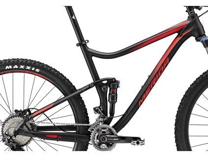 Rám ONE-TWENTY 9.XT EDITION Matt Black(Red) (Velikost M)