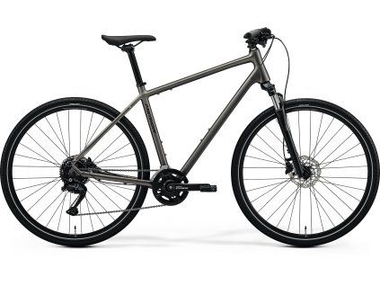 MERIDA CROSSWAY 100 Silk Warm Slate Grey(Black) (Velikost L)