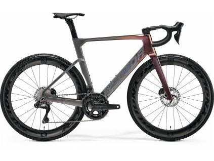 MERIDA REACTO 8000 Rainbow/Gunmetal Grey(Silver) (Velikost L)