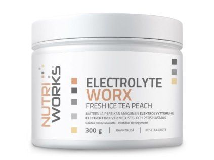 Electrolyte Worx 300g (Příchuť fresh ice tea peach)