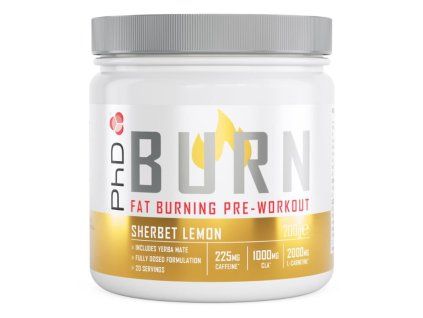 Burn Pre-Workout 200g (Příchuť sherbert lemon)