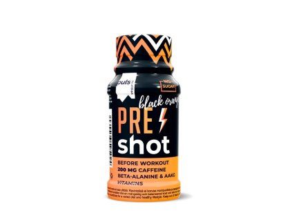 Pre-Workout Shot 60ml (Příchuť black orange)