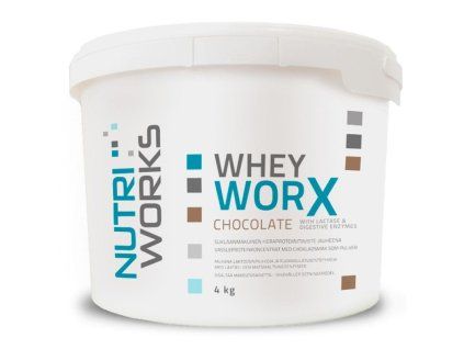 Whey Worx 4 kg (Příchuť čokoláda)