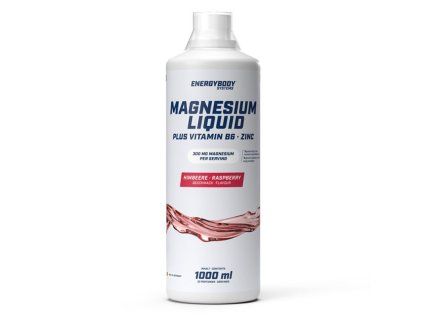 1 magnesium liquid b6 zinek malina 1000 ml