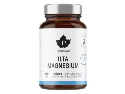 1 Ilta Magnesium Puhdistamo 120 kapsli