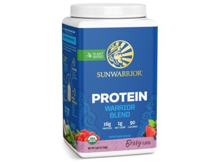 1 Protein warrior blen 750 g berry
