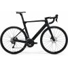 MERIDA REACTO 4000 Silk Black(Glossy Dark Silver) (Velikost L)