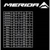 MERIDA - Tretry COMP TR černo/šedé (Velikost 44)