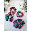 Gumička Scrunchie Svěží sakura (5)