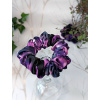 Gumička Scrunchie Tajemné tulipány (2)