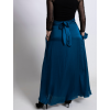 Zavinovací sukně Peithó Petrolejová modrá DIVA La VIDA (6)
