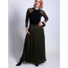 Zavinovací sukně Peithó Khaki DIVA La VIDA (9)