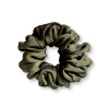 Saténová gumička scrunchies Bohatá Khaki DIVA La VIDA
