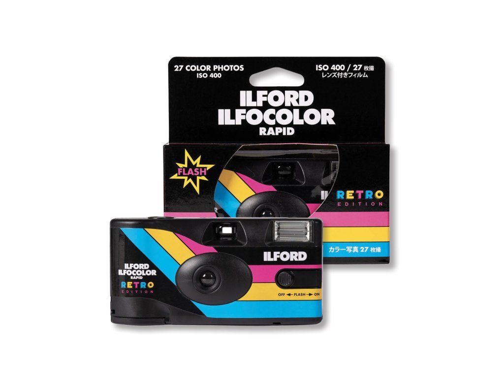 Ilford Ilfocolor Single Camera Rapid 27 Exp. Retro Edition