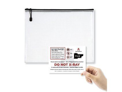 Mesh Zipped Envelope