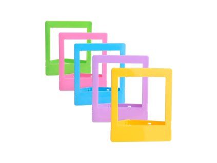 Instax Foldable Frame Color 5 Pack Square