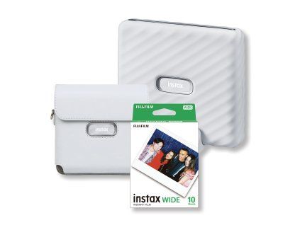 Instax Link Wide Start Set White
