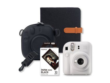 Instax Mini 12 B&W Set Limitovaná Edice1