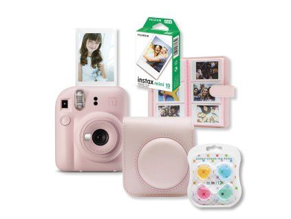 Instax Mini 12 Start Set Pink3