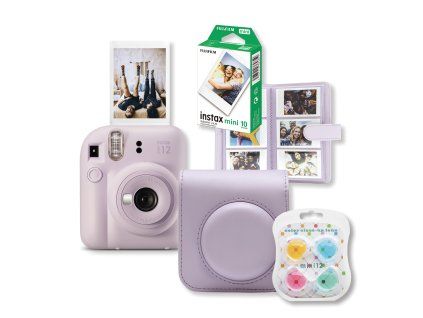 Instax Mini 12 Start Set Lila2