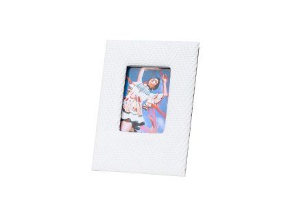 Instax Mini Frame Stand Leather White