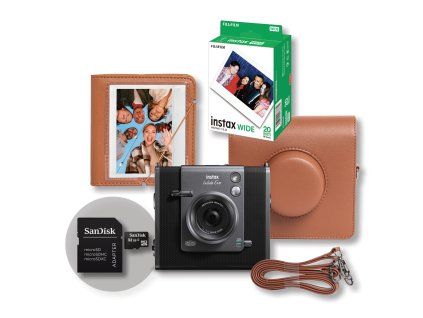 Instax Wide Evo Travel Set Brown