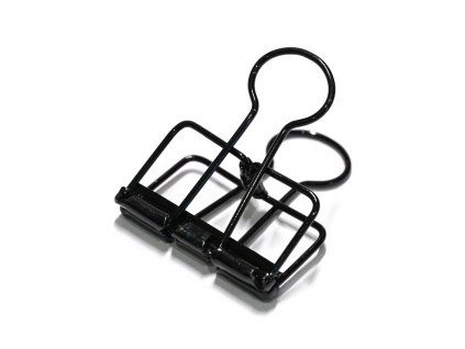 12447 bookbinders wire clip m 10pcs in box black