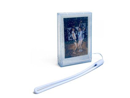 13603 plastic photo storage box blue