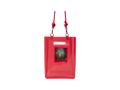 12321 1 polaroid bucket bag red