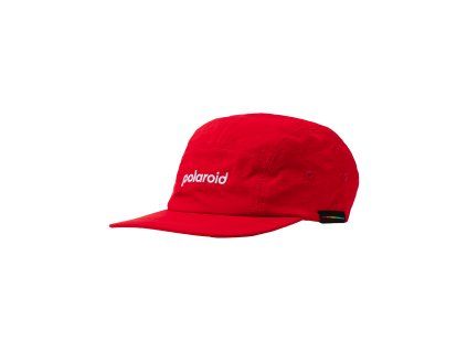12112 polaroid cup 5 panel red ksiltovka
