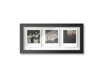 Polaroid Studio Photo Frame Triptych Black